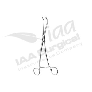 Pinza Vascular Manual Reutilizable de Acero Inoxidable para Procedimientos de Cirugía Cardiovascular y Vascular, Uso Hospitalario - Product Image 6