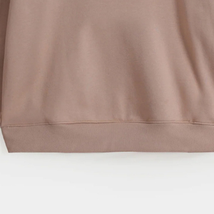 Sweat à capuche oversize pour homme en coton 100% de qualité supérieure, tissé, avec logo personnalisé imprimé sur le devant, 280 grammes - Product Image 2