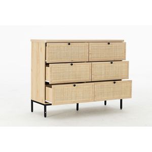 Comò a 6 cassetti per camera da letto - Product Image 2