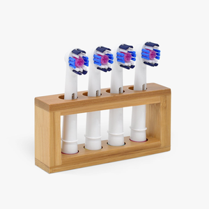 Modern Design Wood Toothbrush <b>Holder</b> Stand Handmade Wooden <b>Toothpaste</b> Storage Rack Stand in New style - Product Image 5
