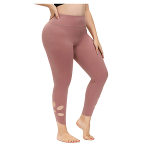 Leggings taille haute pour femmes en gros |   Pantalons de sport en tricot sans couture, coupe extensible, pour la gym et le yoga - Product Image 4