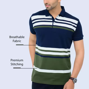 Camisas Polo Casuales para Hombre, Diseño Sólido en Tallas Grandes, Buen Material, Estampadas, Precio Bajo, Populares y de Buena Venta - Product Image 5