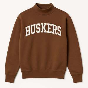 Sweat-shirt à col montant surdimensionné personnalisé unisexe en molleton bleu, pull décontracté à manches longues en mélange de coton pour l'hiver, streetwear premium - Product Image 6