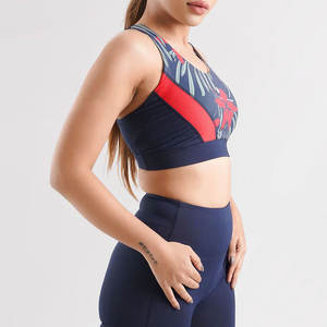Soutien-gorge de sport pour femme, haute qualité, respirant, col en U, bretelles réglables à l'avant, maintien élevé, Spandex/Nylon, très vendu - Product Image 6