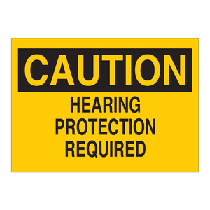 Señal de Advertencia: Protección Auditiva Requerida en Áreas con Ruido Industrial - Product Image 1
