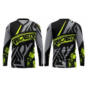เสื้อเจอร์ซีย์แข่ง BMX แบบสั่งทำฟรี พิมพ์ลายดิจิตอล แขนยาว เสื้อมอเตอร์ครอส ชุดมอเตอร์ครอส - Product Image 6