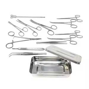 Juego de Instrumentos Quirúrgicos Profesionales, Kit Médico Completo, Herramientas de Acero Inoxidable para Uso Clínico y Hospitalario - Product Image 1