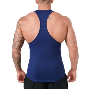 Débardeur de sport respirant personnalisé de haute qualité pour hommes, vêtements de sport avec options d'impression personnalisée, commandes en gros 2026 - Product Image 2