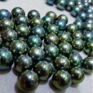 Collier en perles de platine haut de gamme avec design ciel étoilé, vente en gros du fabricant, collier de perles de luxe dans un coffret cadeau pour cadeau - Product Image 3