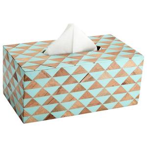 Caja de pañuelos de lujo con incrustaciones de nácar, rectangular, hecha a mano, con diseño de concha de nácar, para decoración del hogar, hotel o baño. - Product Image 6