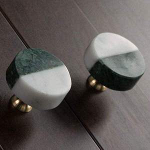 Perillas de Mármol Art Deco Ecológicas para Cajones, Armarios y Muebles - Decoración para el Hogar Hecha a Mano de Primera Calidad - Product Image 3