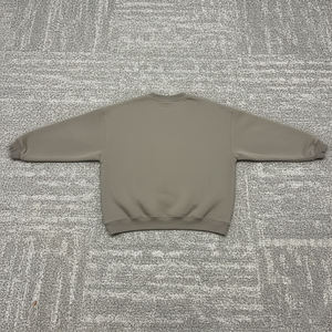 เสื้อสเวตเชิ้ตผู้ชายทรงเข้ารูป สีพื้น ผ้าโพลีเอสเตอร์/คอตตอน ระบายอากาศได้ดี สินค้ามาใหม่ เสื้อสเวตเชิ้ตแบบสวมที่ดีที่สุดสำหรับผู้ชาย - Product Image 5