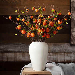 Pot de fleurs en céramique circulaire moderne, style nordique, pour intérieur et extérieur, écologique, durable, léger, avec revêtement en poudre, pour la maison et le jardin - Product Image 3