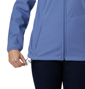 <b>Women</b> Softshell <b>Jacket</b> for Outdoor Activities Breathable Windproof Warm Comfortable <b>Lightweight</b> Zipper Closure Print Pattern - Product Image 5