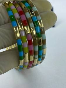 2023 Silver Fashion Jewelry Large Reticulated Crystal Rhinestone Geometric <b>Copper</b> Alloy Women's <b>Bangle</b> Wedding Engagement - Product Image 5