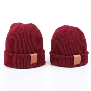 Premium Beanie Hat Custom Logo Knit Cap Unisex Winter Warm Soft Outdoor Casual Beanie - Product Image 4