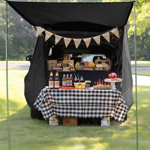 Toldo de Tres Lados para Puerta Trasera de SUV, Resistente al Agua, para Viajes al Aire Libre, Camping, Toldo para Techo de Coche, Preferible para Uso en el Techo del Vehículo - Product Image 1