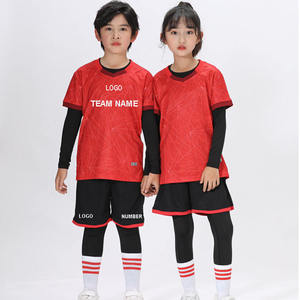 Camiseta de Fútbol de Verano para Niños, Transpirable, con Estampado por Transferencia de Calor, 100% Poliéster, para Entrenamiento, con Logotipo Personalizado, 2026 - Product Image 4