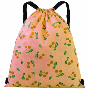 Sac à cordon portable de luxe personnalisé en polyester pour la gym, le sport, le football - Sangle réglable, sac de voyage multifonctionnel - Product Image 6