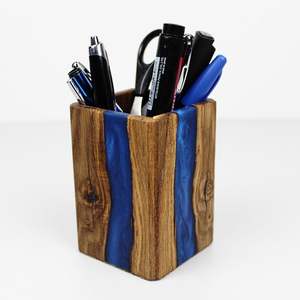 Porte-stylo en résine au design personnalisé, motif artistique élégant pour le bureau et la cuisine, qualité supérieure en Inde - Product Image 4