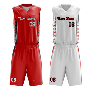 Uniforme Deportivo de Baloncesto de Última Moda, Uniforme de Juego sin Mangas, Uniforme Deportivo para Equipos, Pedido al por Mayor para Ropa Juvenil, Ropa de Equipo - Product Image 1