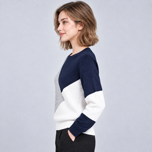 Pull élégant pour femmes, fabriqué avec un tissu tricoté doux et durable, chaud, confortable, léger, respirant, design haut de gamme, pulls de qualité supérieure - Product Image 2