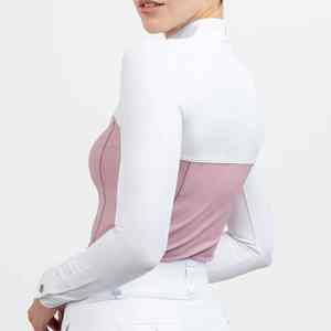 เสื้อขี่ม้าผู้หญิงแบบสกินนี่ฟิต ระบายอากาศได้ดี คุณภาพเยี่ยม แห้งเร็ว กระชับรูปร่าง เหมาะสำหรับการแข่งขัน - Product Image 4