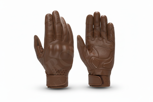 Gants de moto en cuir véritable de haute qualité, compatibles écran tactile, antidérapants, respirants, de protection robuste pour la conduite - Product Image 2