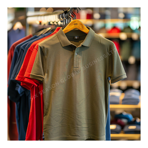 Polos Unisex Modernos al por Mayor, Transpirables, de Algodón Piqué, Fabricante de Bangladesh, para Uso en Seis Estaciones, Polos Corporativos - Product Image 1