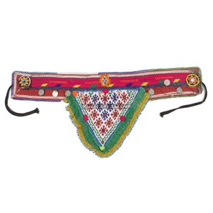 <b>Old</b> Banjara Real Vintage Handmade Beaded Belts BB085A-Traditional Waist Belt for Belly Dance Kuchi Tribal Afghani Styles - Product Image 1