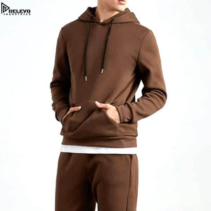 Nouvel ensemble de survêtement pour homme personnalisé, à capuche, pour l'hiver, imprimé, 100% coton, respirant, fabriqué au Pakistan - Product Image 2