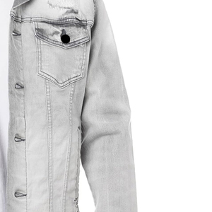 <b>Custom</b> Made Jean <b>Jacket</b> for men <b>Custom</b> Print Basic Casual Solid Color Cowboy <b>Denim</b> <b>Jacket</b> Men's Spring Jean <b>Jacket</b> for Men - Product Image 3
