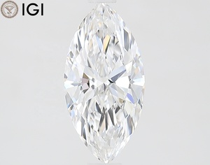 VVS2เพชรรูปเพชรกะรัต1.10กะรัตได้รับการรับรองจากห้องปฏิบัติการ CVD สำหรับปลูกแหวนโซลิแทร์ระดับพรีเมี่ยมขนาด10.67มม. - Product Image 1