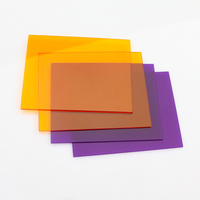 Feuille de verre plexiglas Alands, acrylique transparent 2mm 3mm 4mm 5mm