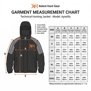 Veste de chasse imperméable pour homme, coupe-vent tactique d'extérieur, veste softshell avec masque facial, équipement de chasse OEM Xelent - Product Image 6