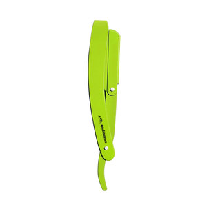 Rasoir de barbier écologique à double lame en acier inoxydable pour hommes, rasage vintage vert 15g réutilisable - Product Image 2