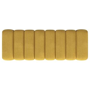 Panca Decorativa DelSur Giallo Senape, Sgabello e Pouf Imbottiti con Design Unico - Product Image 5