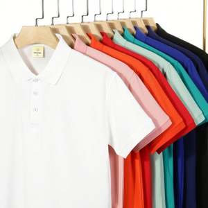 Camisa de Polo Personalizada con Logotipo, de Alta Calidad, Lisa, de Manga Corta, de Secado Rápido, sin Costuras, para Hombre, Camisa de Negocios - Product Image 1