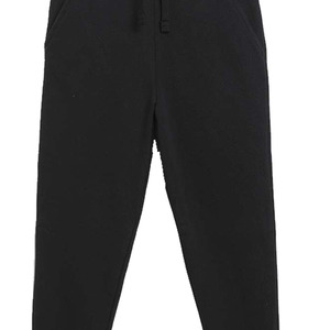 Pantalones Deportivos Negros de Algodón Ecológico para Hombre, con Bolsillos, Cintura Elástica con Cordón, Pantalones Casuales para Correr, de Peso Medio, para Invierno - Product Image 5