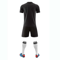 Service OEM, logo personnalisé, uniforme de football unisexe, ensemble de vêtements de sport, fabrication professionnelle, prix bas, 100% polyester respirant
