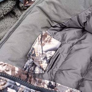 Men's Waterproof <b>Camo</b> Hunting <b>Jacket</b> Outdoor Tactical Windproof Thermal Fleece Hooded Coat for Hiking Camping Fishing Gear - Product Image 4