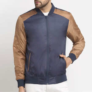 Chaqueta Bomber Ligera de Lona para Hombre, Cortavientos Casual, Transpirable, Estilo Aviador, para Invierno y Otoño, con Bolsillos - Product Image 1