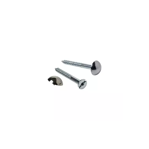 Tornillo de latón de cabeza redonda con cubierta decorativa para paneles de vidrio y soluciones de fijación de espejos - Product Image 3