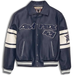 Chaqueta de Cuero Estilo Bomber Avirex 75 Aniversario |   Venta al por mayor de artículos vintage estilo universitario y aviación de alto volumen - Product Image 5