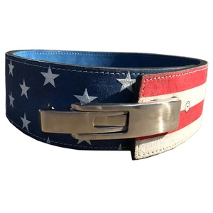 Gym Fitness <b>Exercise</b> Workout Training Strength Breathable Non-Slip Unisex Leather Weightlifting <b>Belts</b> - Product Image 5