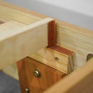 Vietnam B2B Solid Oak Wood <b>Bed</b> Frame <b>with</b> <b>Headboard</b> Queen Size Wooden <b>Bed</b> Furniture Made in Vietnam Trade Assurance Supplier - Product Image 6