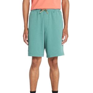 Shorts Bermuda pour homme en coton 100% couleur turquoise avec taille élastique et poches, décontractés, couleur unie, mi-longs, séchage rapide - Product Image 2