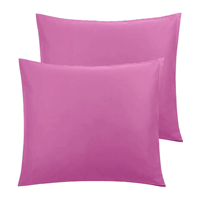 Housse de coussin 100% polyester de haute qualité, couleur unie, anti-acariens, fermeture éclair, pour salon moderne