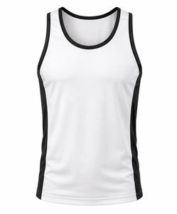 Débardeur sans manches tendance pour homme, col rond, couleur unie, non tissé, 100 % coton, séchage rapide, sportif, décontracté, écologique, respirant - Product Image 1