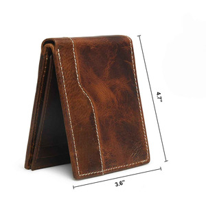 Portefeuille en cuir premium pour homme, porte-cartes sécurisé RFID, fournisseur en gros, export, style décontracté, utilisable quatre saisons, en vente - Product Image 2